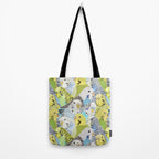 Budgie Parakeets Tote Bag Gallery Image 2