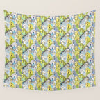 Budgie Parakeets Wall Tapestry Gallery Image 4