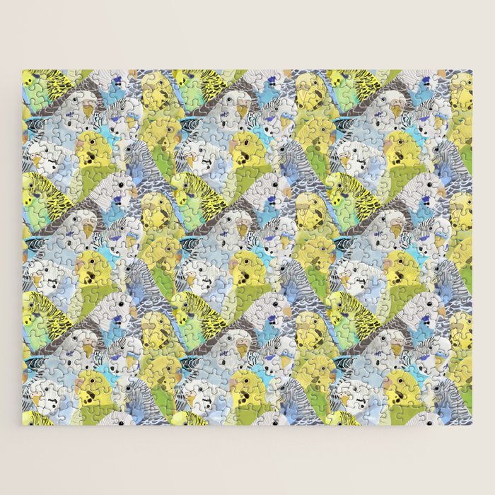 Budgie Parakeets Jigsaw Puzzle Gallery Image 1