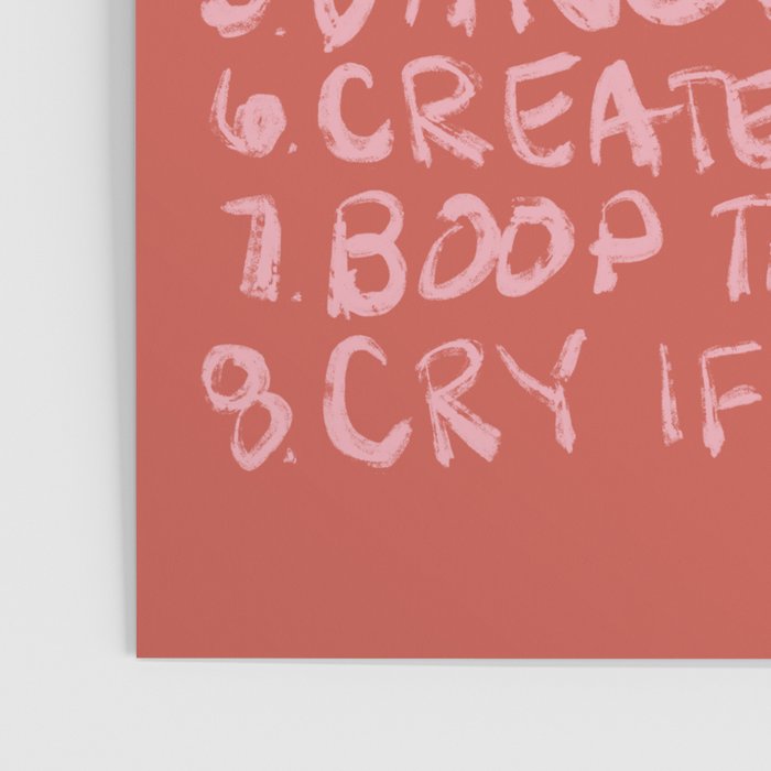 House Rules Art Print Poster Gallery Image 3