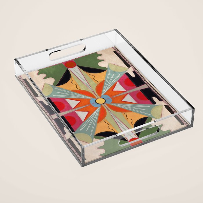 Abstraction 3 Acrylic Tray Gallery Image 1