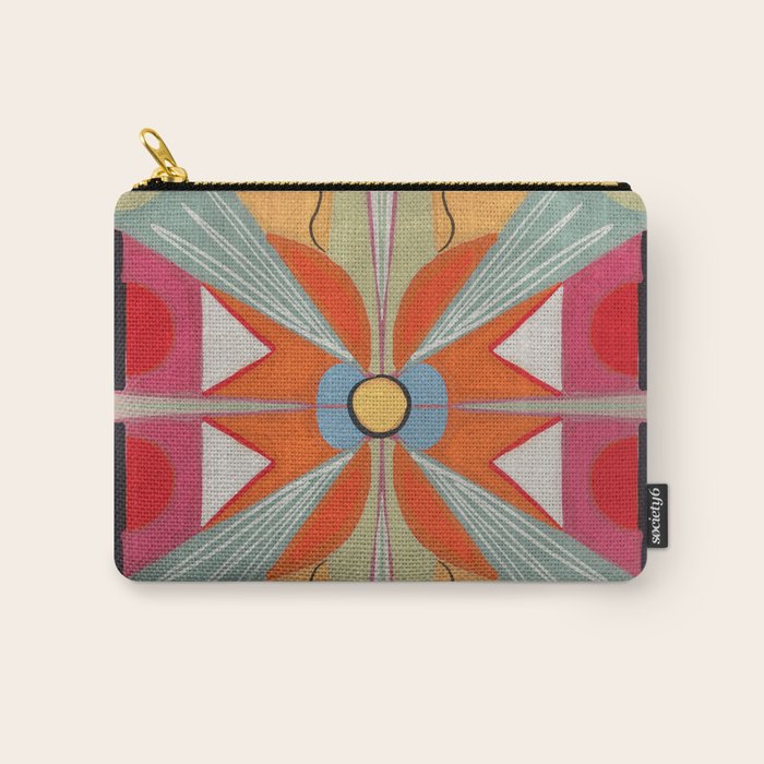 Abstraction 3 Carry All Pouch Gallery Image 1