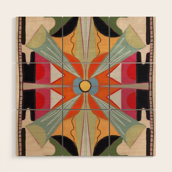 Abstraction 3 Wood Wall Art Gallery Image 1