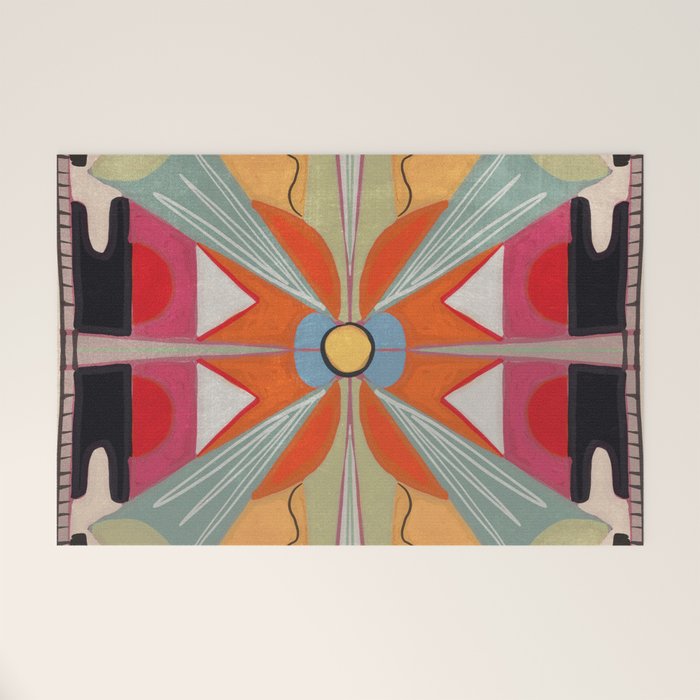 Abstraction 3 Welcome Mat Gallery Image 1