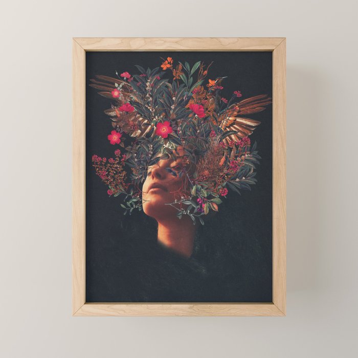 Kissing Rosa Mini Art Print Gallery Image 1