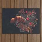 Kissing Rosa Outdoor Rug Gallery Image 1
