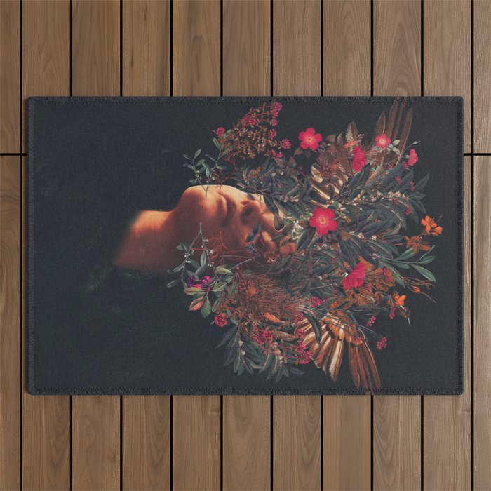 Kissing Rosa Outdoor Rug Gallery Image 1