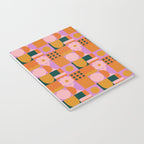 Pink and orange retro Notebook Gallery Image 3