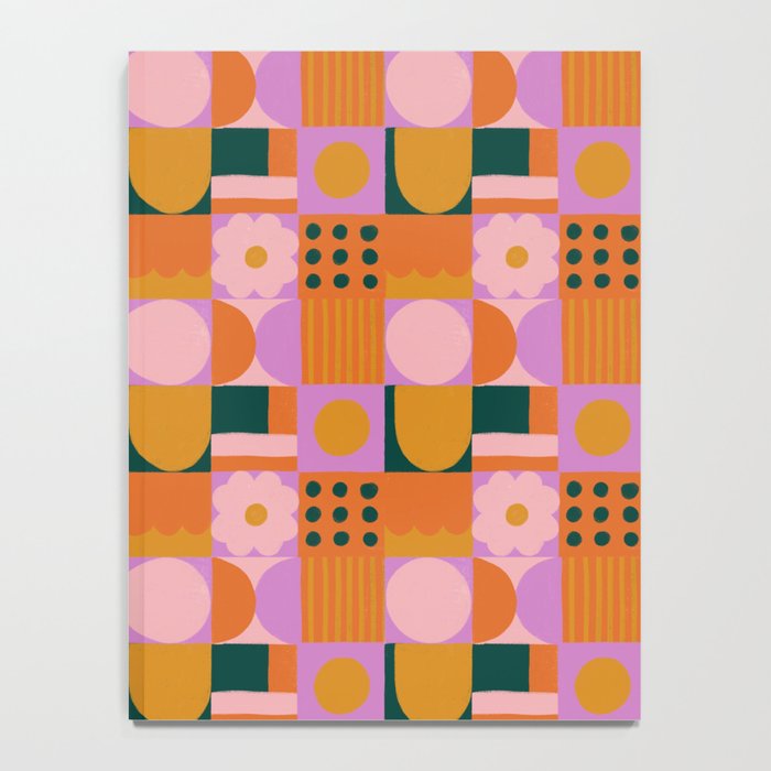 Pink and orange retro Notebook Gallery Image 4