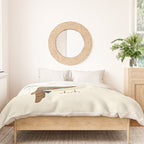 Laughing Kookaburra, Bird of Australia Duvet Cover Gallery Image 3