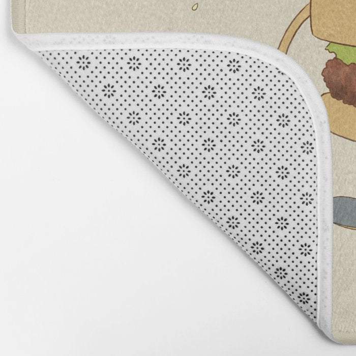 Fast Food Bath Mat Gallery Image 2