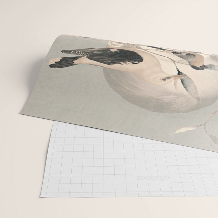 Woman and Birds 2 Wrapping Paper Gallery Image 2