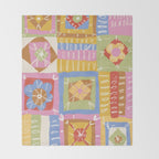 Crochet Patchwork Throw Blanket Gallery Image 2