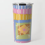 Crochet Patchwork Travel Mug Gallery Image 1