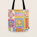 Crochet Patchwork Tote Bag Gallery Image 1