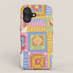 Crochet Patchwork iPhone Case Gallery Image 1