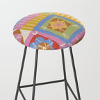Crochet Patchwork Stool Gallery Image 2