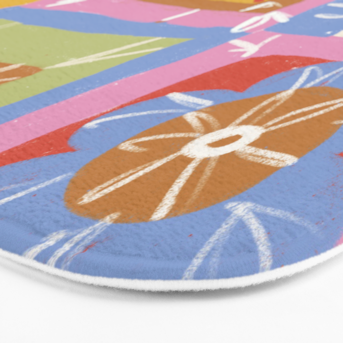 Crochet Patchwork Bath Mat Gallery Image 3
