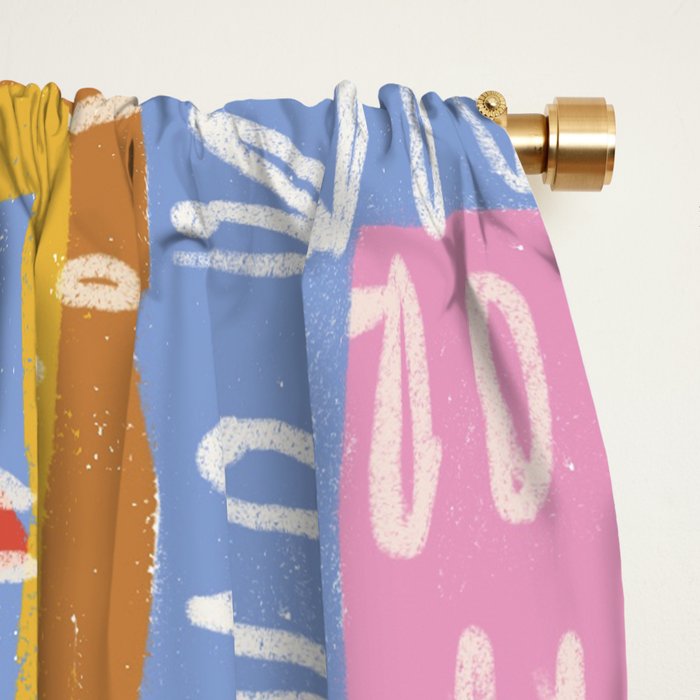 Crochet Patchwork Window Curtain Gallery Image 2