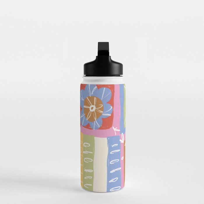 Crochet Patchwork Water Bottle Gallery Image 3