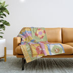 Crochet Patchwork Throw Blanket Gallery Image 1