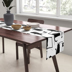 Cats Sitting on Laptops Table Runner Gallery Image 2
