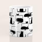 Cats Sitting on Laptops Coffee Mug Gallery Image 4