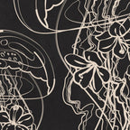 Minimal Floral Jellyfishes 2 Coffee Mug Gallery Image 2