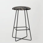 Minimal Floral Jellyfishes 2 Stool Gallery Image 1