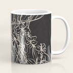 Minimal Floral Jellyfishes 2 Coffee Mug Gallery Image 1