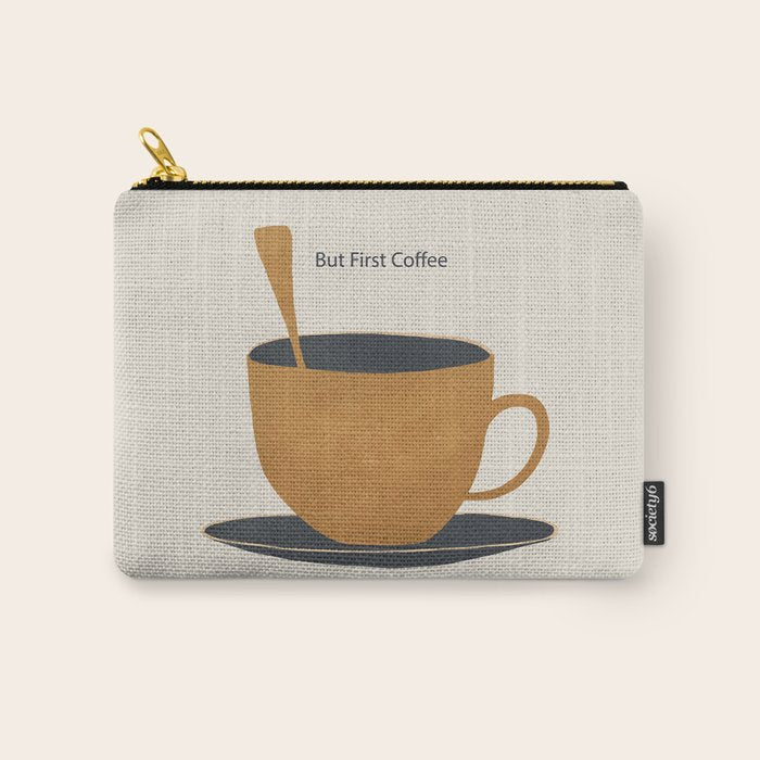 But First Coffee 2 Carry All Pouch Gallery Image 1
