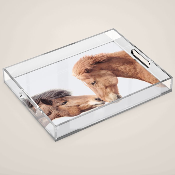Horse Love Acrylic Tray Gallery Image 1
