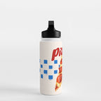 Pizza Club Retro Pepperoni Slice Water Bottle Gallery Image 3