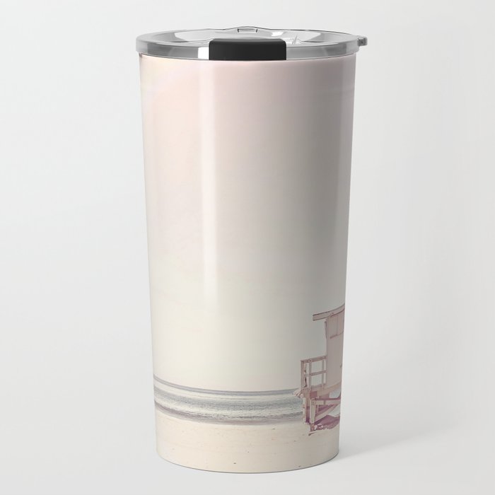 Beach hut Travel Mug Gallery Image 1