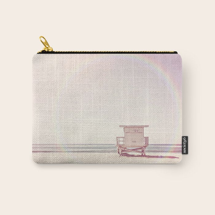 Beach hut Carry All Pouch Gallery Image 1
