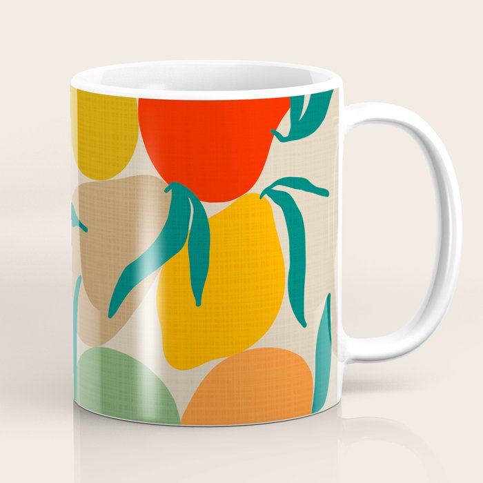 2025 RETRO FRUIT MARKET CALENDAR Coffee Mug Gallery Image 1