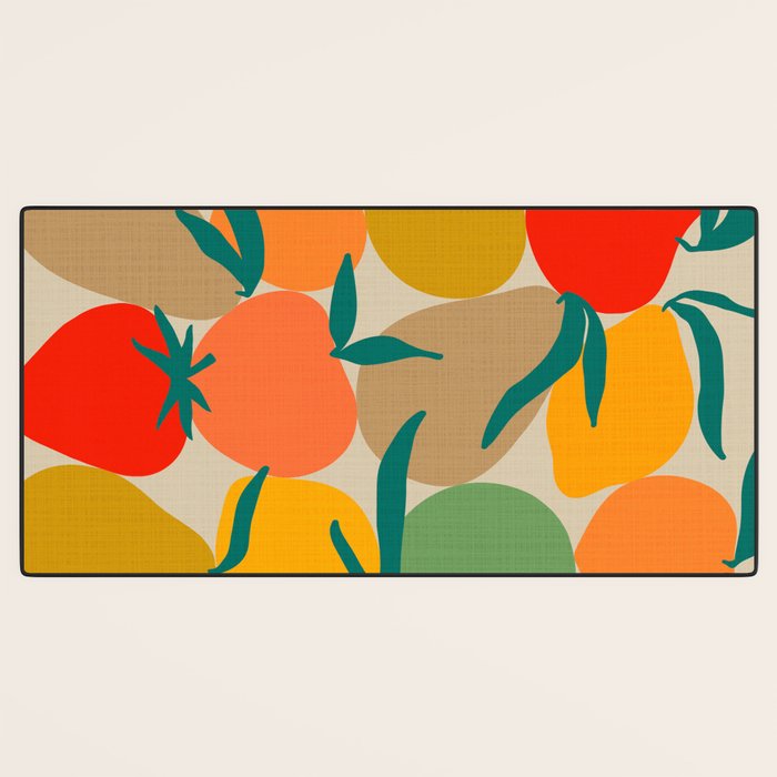 2025 RETRO FRUIT MARKET CALENDAR Desk Mat Gallery Image 3