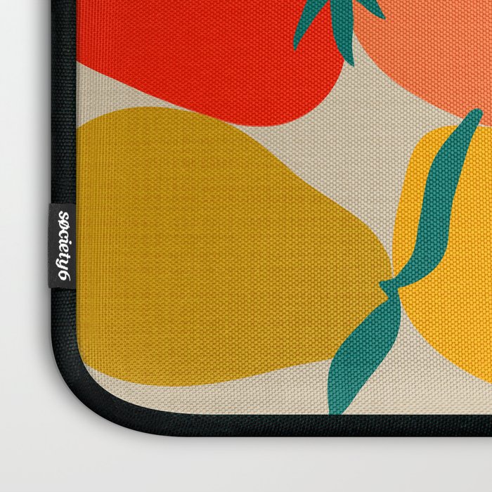 2025 RETRO FRUIT MARKET CALENDAR Laptop Sleeve Gallery Image 3