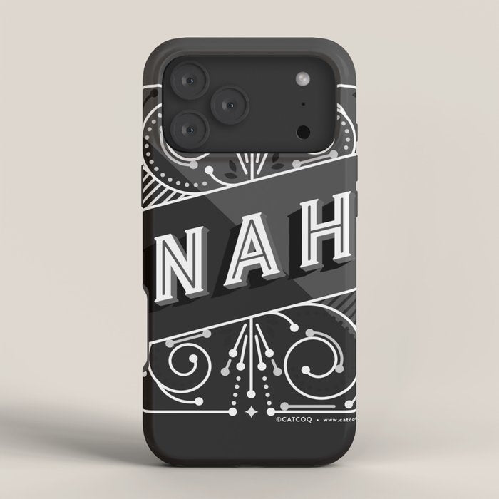 Nah - Black & Grey Palette iPhone Case Gallery Image 23