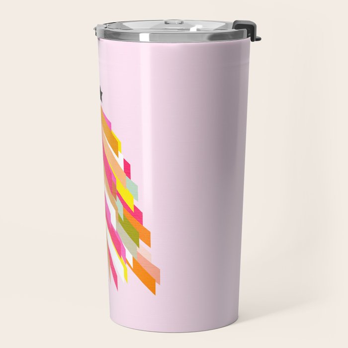 Rainbow Christmas Tree Travel Mug Gallery Image 2