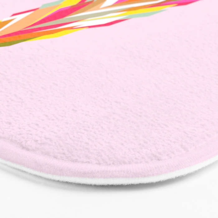 Rainbow Christmas Tree Bath Mat Gallery Image 3