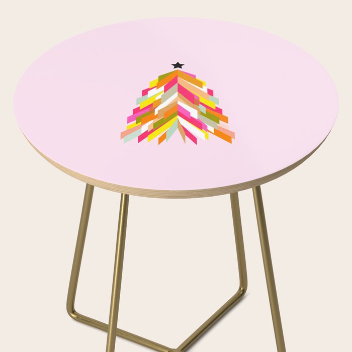 Rainbow Christmas Tree Side Table Gallery Image 2