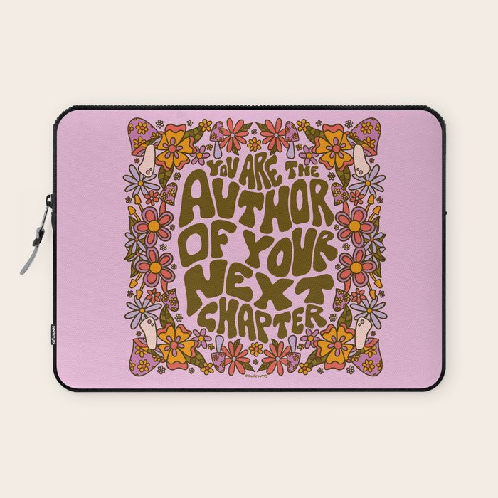 Author of Your Next Chapter Laptop Sleeve Gallery Image 1