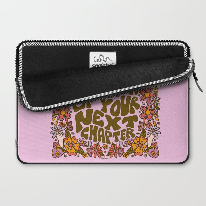 Author of Your Next Chapter Laptop Sleeve Gallery Image 2
