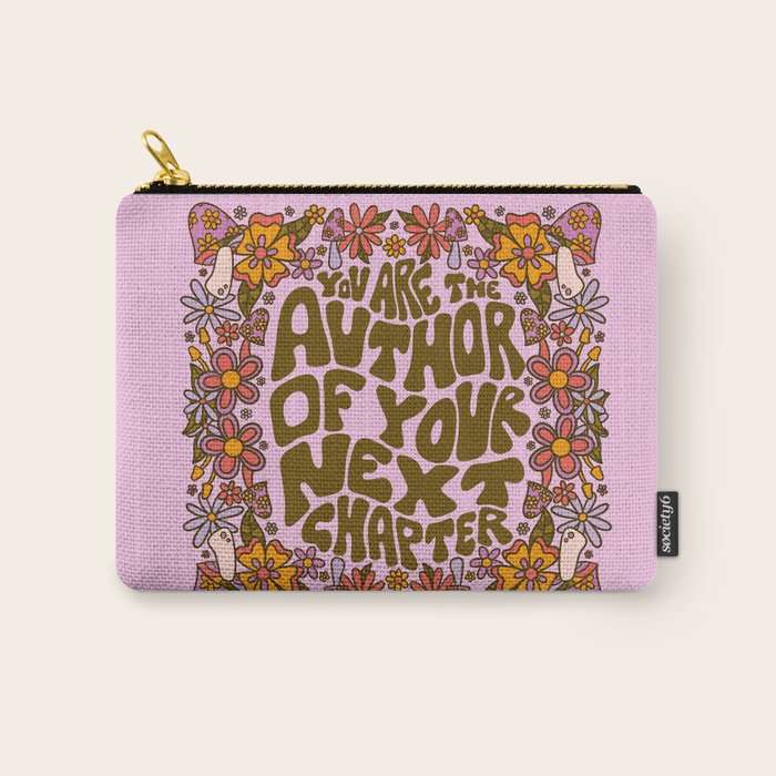 Author of Your Next Chapter Carry All Pouch Gallery Image 1