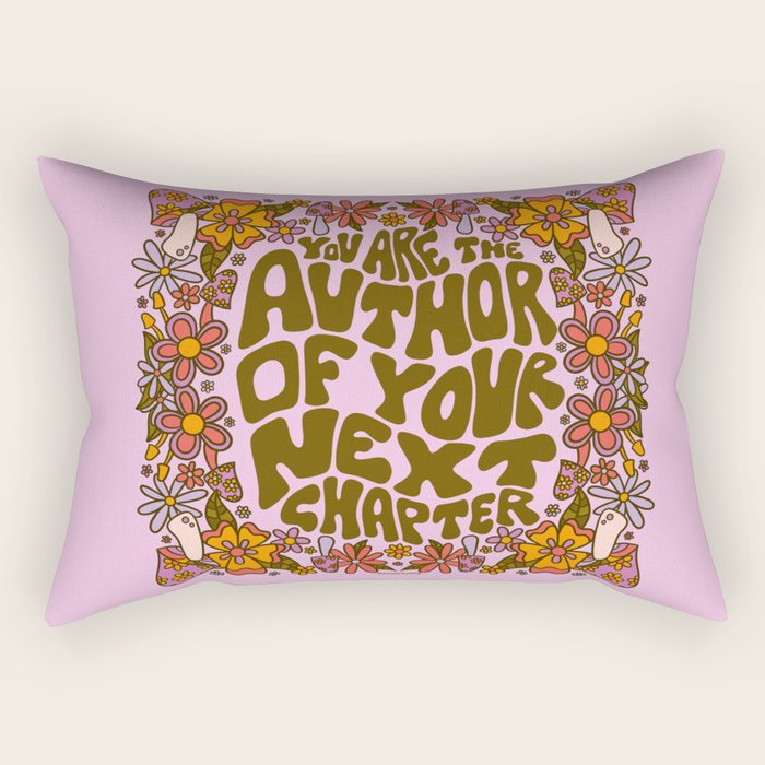 Author of Your Next Chapter Rectangular Pillow Gallery Image 2