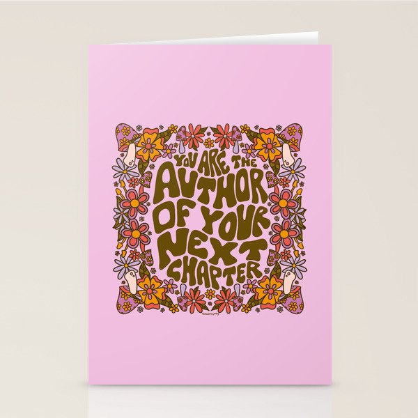 Author of Your Next Chapter Stationery Card Gallery Image 1