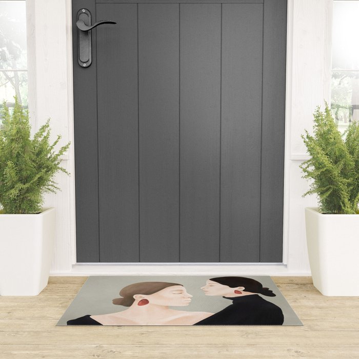 Aligned Model Flow Welcome Mat Gallery Image 3