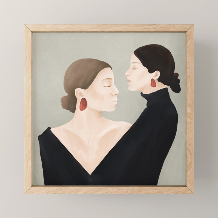 Aligned Model Flow Mini Art Print Gallery Image 1