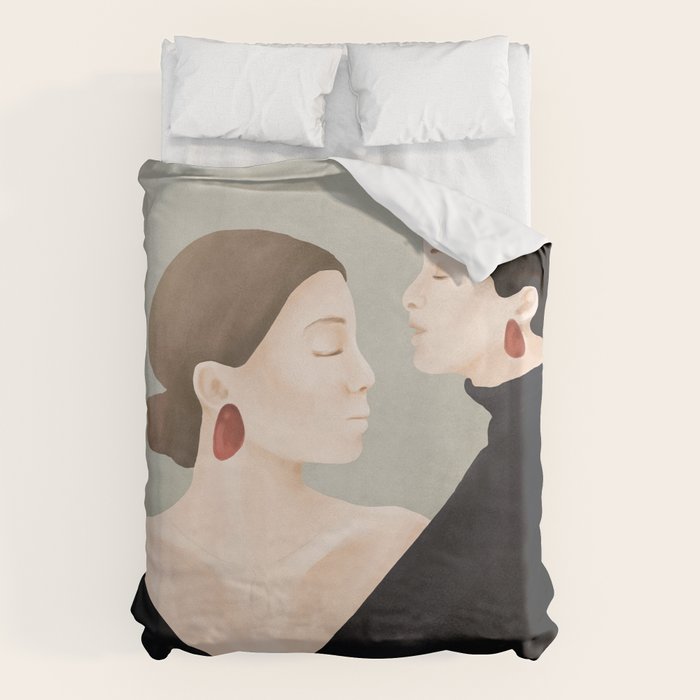 Aligned Model Flow Duvet Cover Gallery Image 1